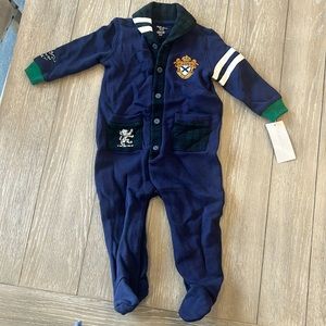 Ralph Lauren one piece outfit for baby boy.